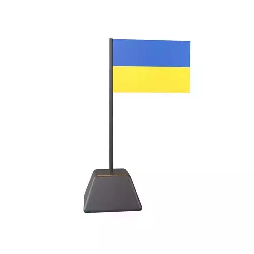 Ukraine Flag v1 001