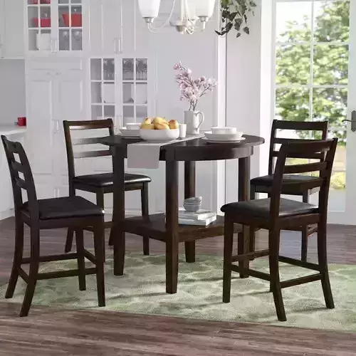 Cayson Counter Height Wood Dining Set