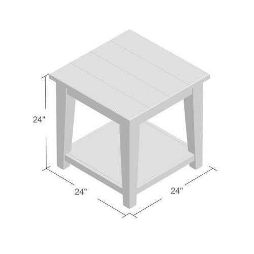 Mancuso End Table 3D model 2