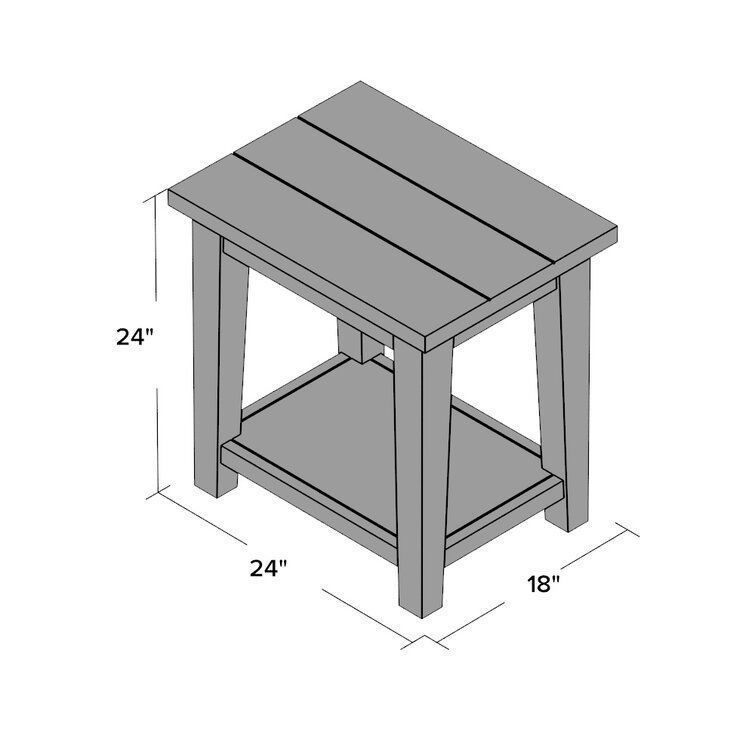 Tylor Mancuso End Table 3D model_7