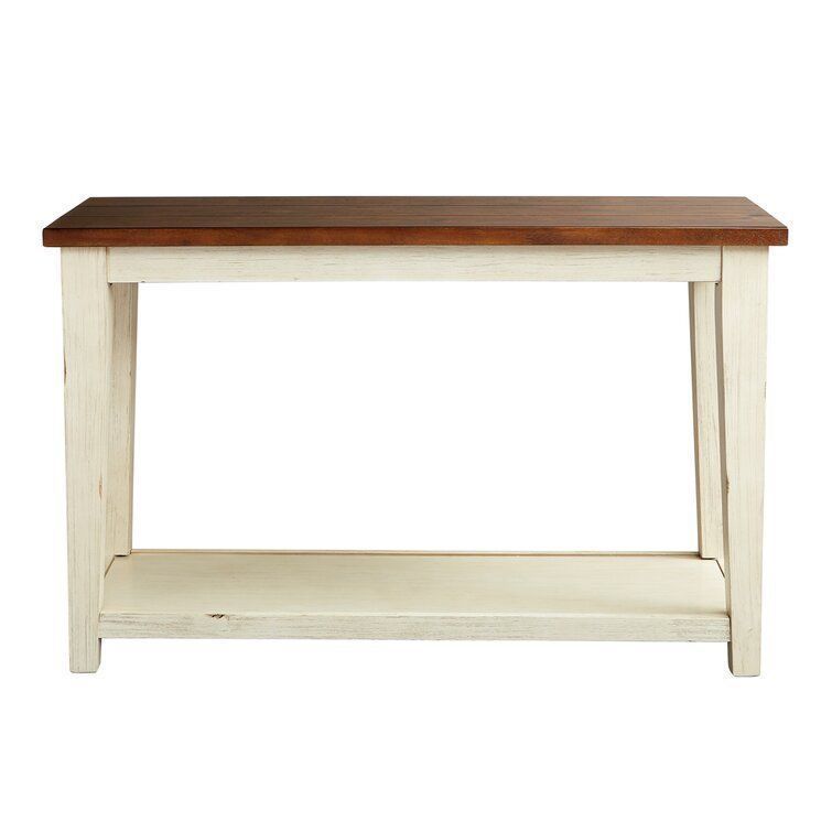 Mancuso Tylor  Wood Console Table 3D model_2