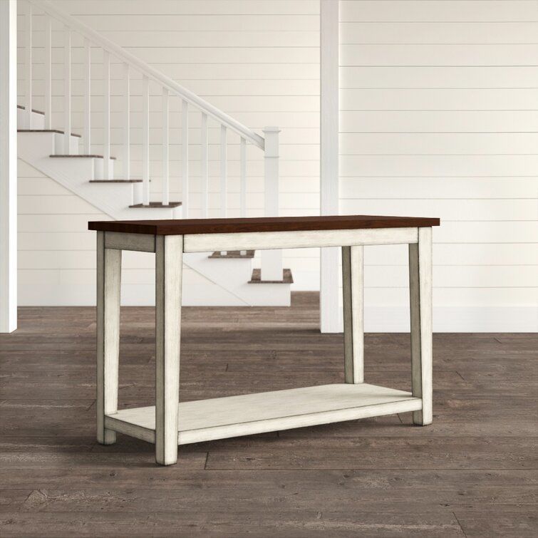 Mancuso Tylor  Wood Console Table 3D model_6