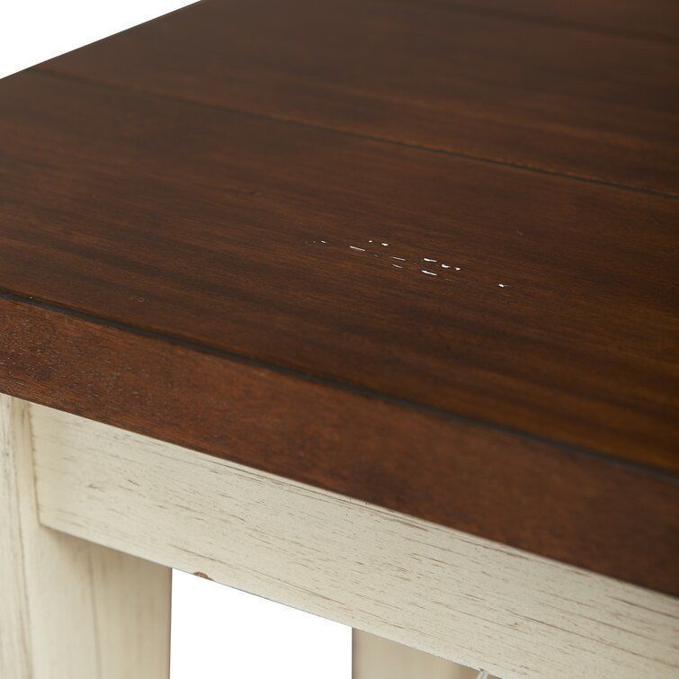 Mancuso Tylor  Wood Console Table 3D model_5