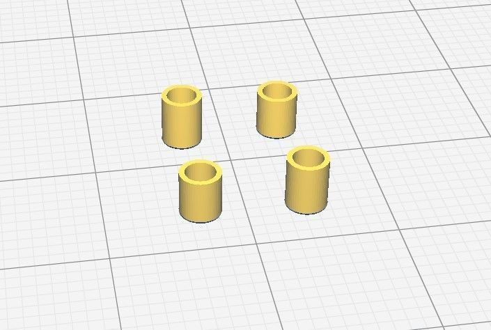 RWD drift chassis kit 3D print model_34