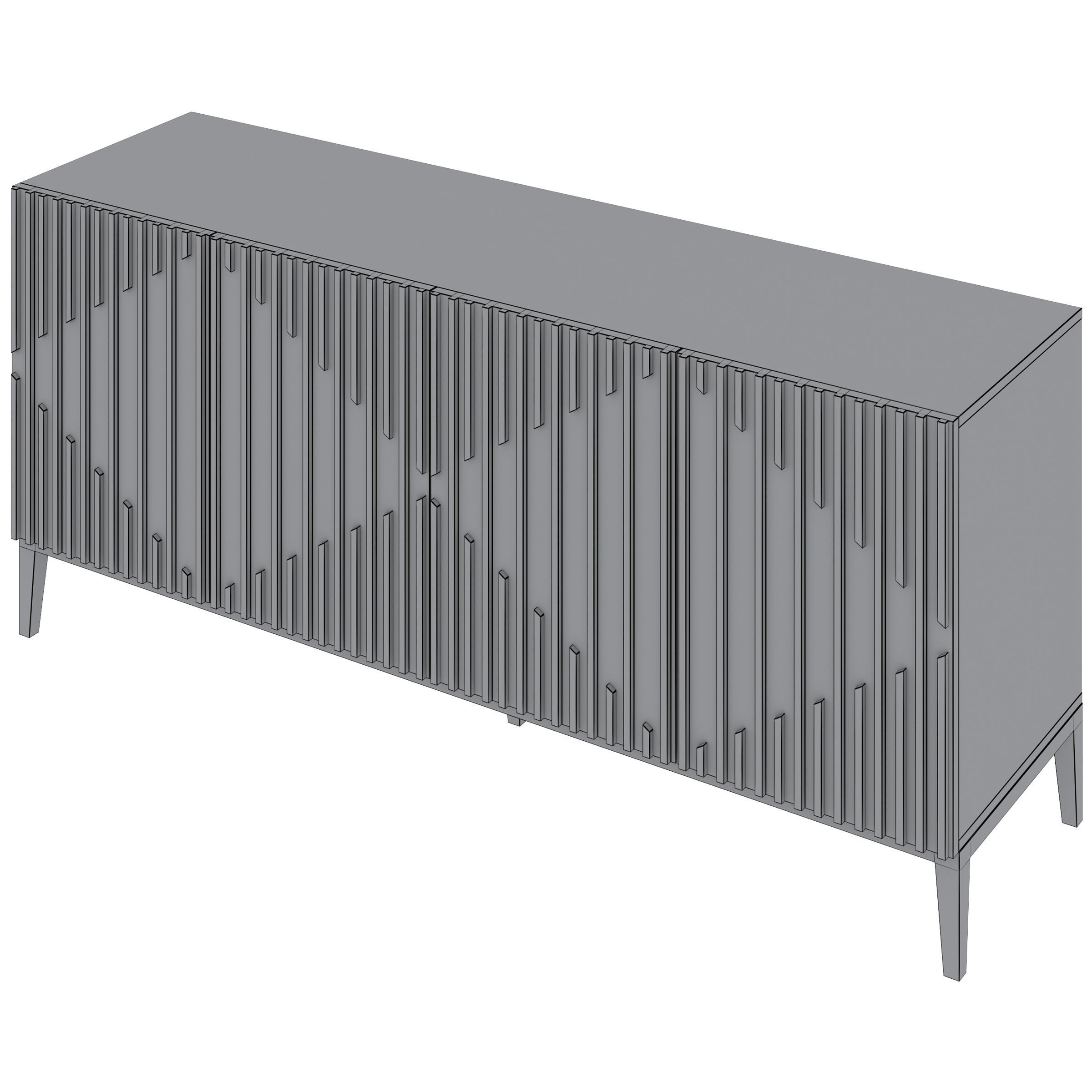 Chest Of Drawers Moderna By Cosmo 3D model_3