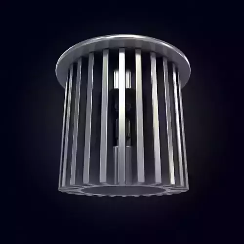 Modern Silver Ceiling Light