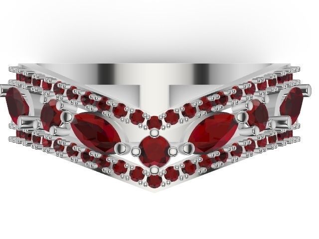 shape marquise ring stl verified 3D print model_4