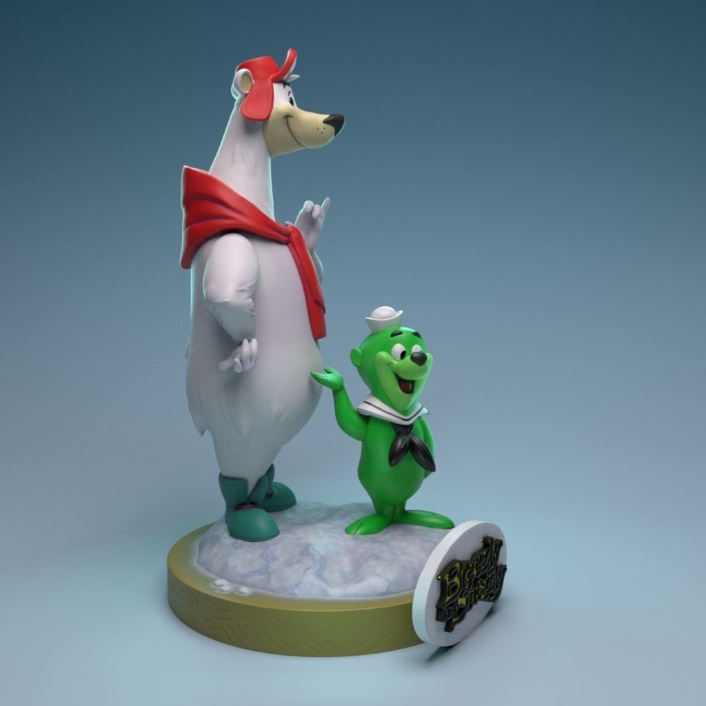 Breezly and Sneezly 3D print model_1