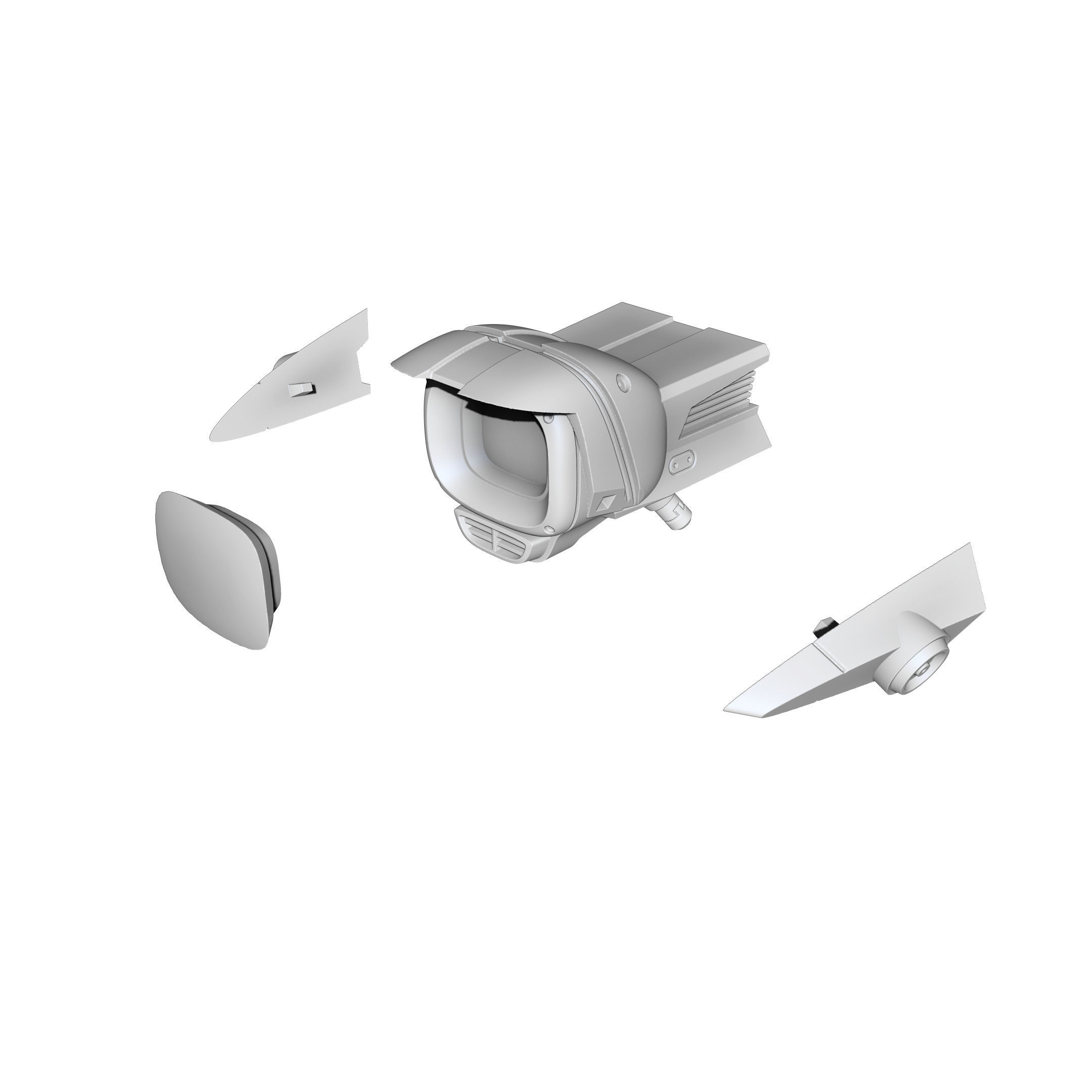 Canti FLCL 3D print model_6