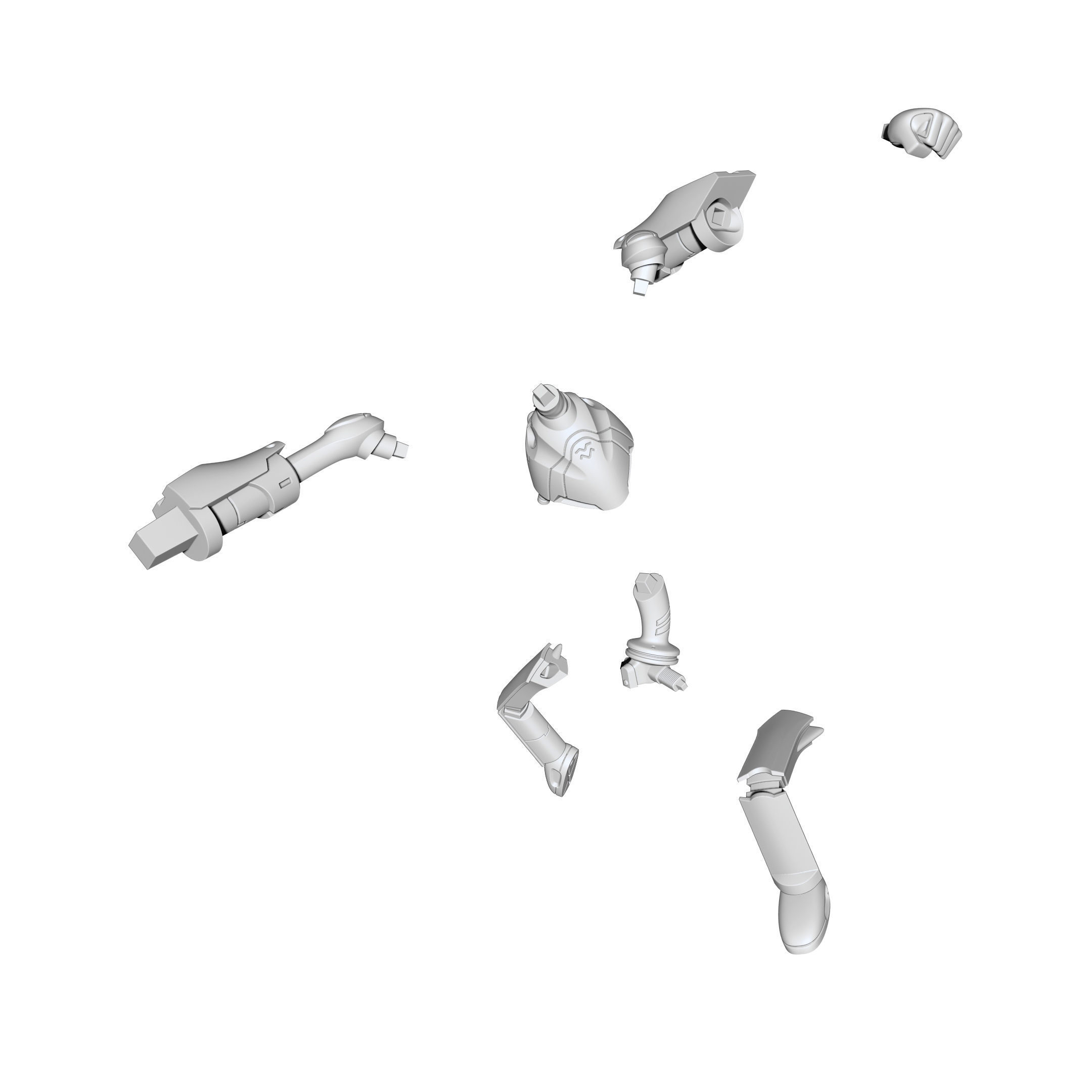 Canti FLCL 3D print model_7