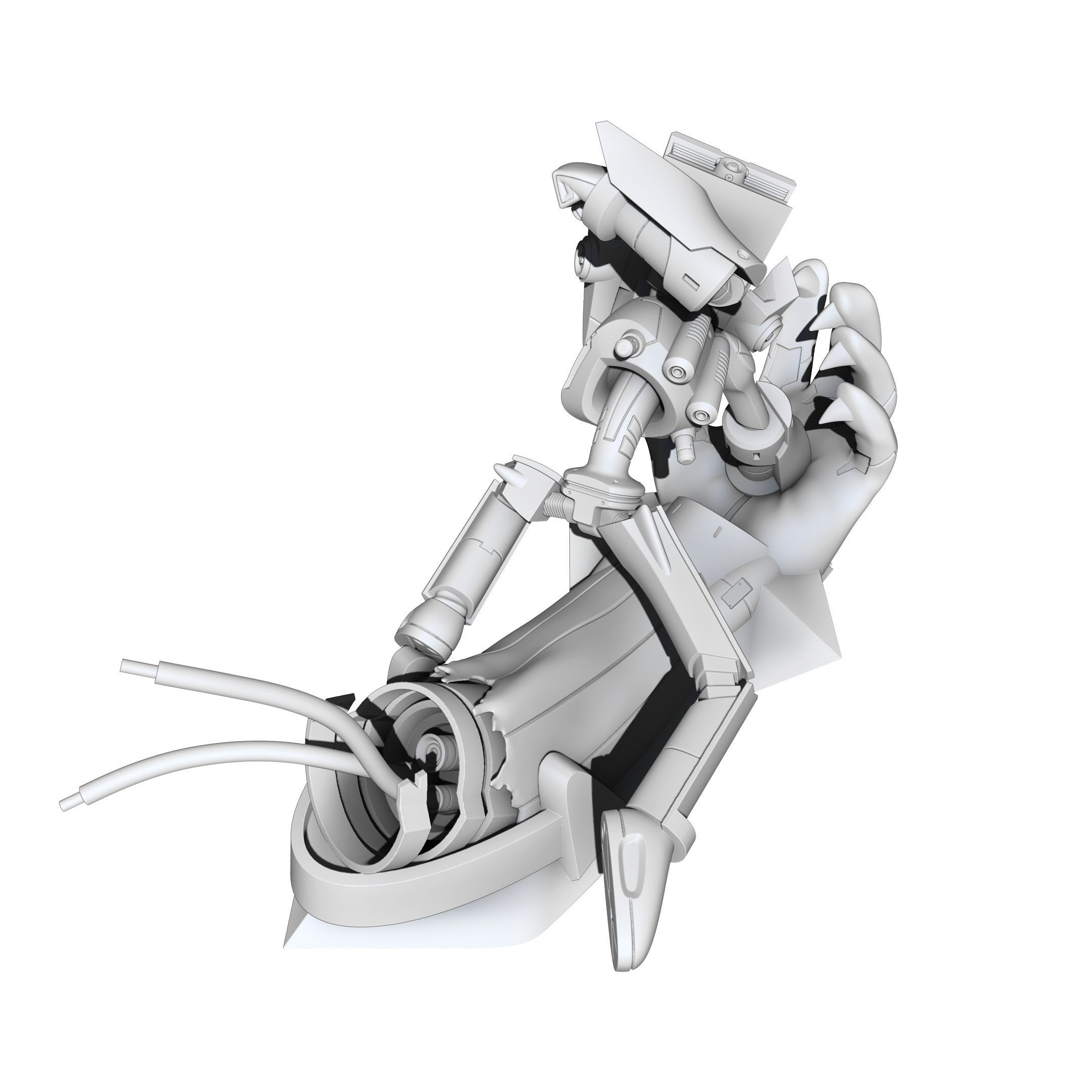 Canti FLCL 3D print model_3