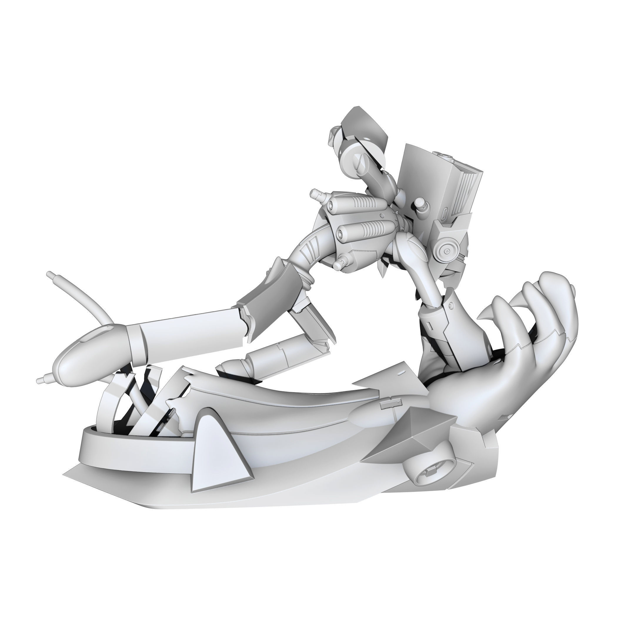 Canti FLCL 3D print model_5