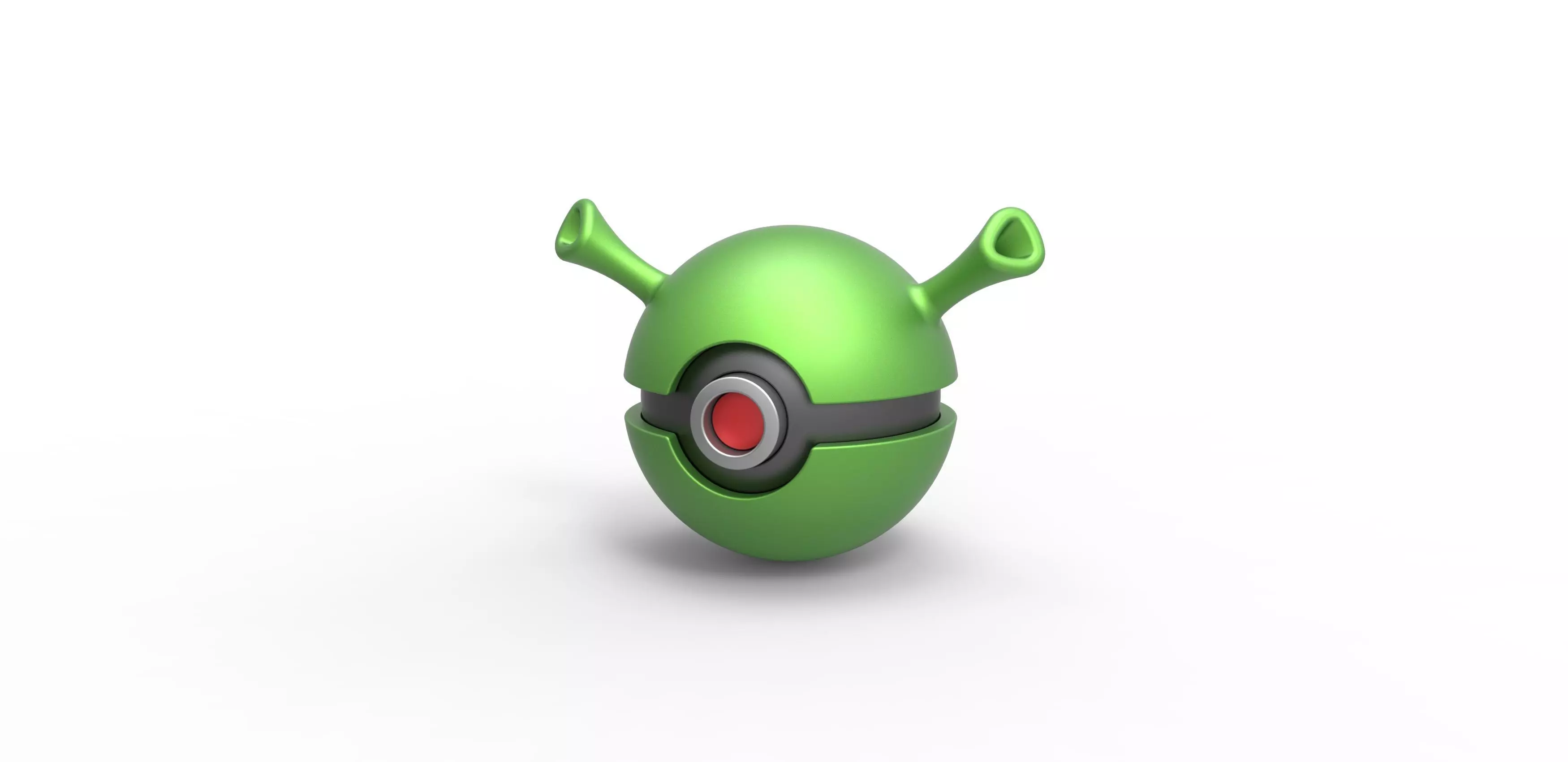 Shrek orb 3D print model_0