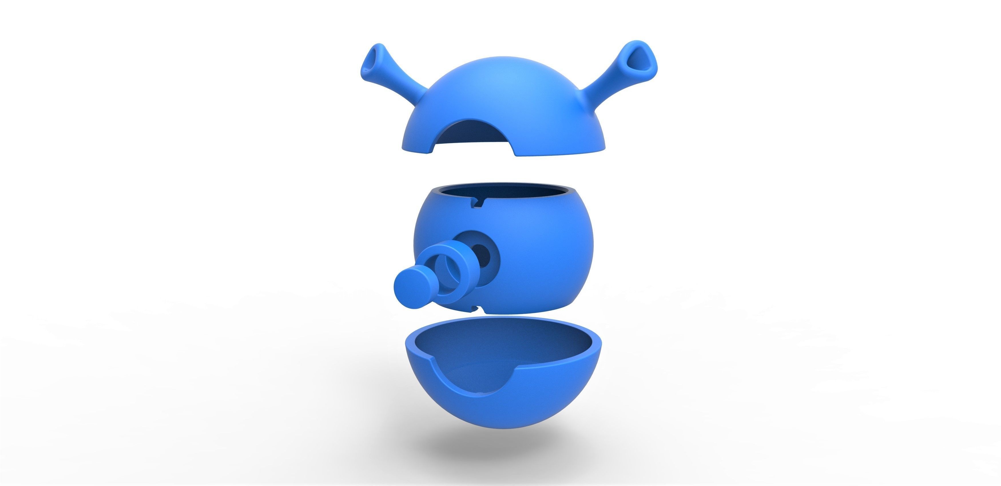 Shrek orb 3D print model_20