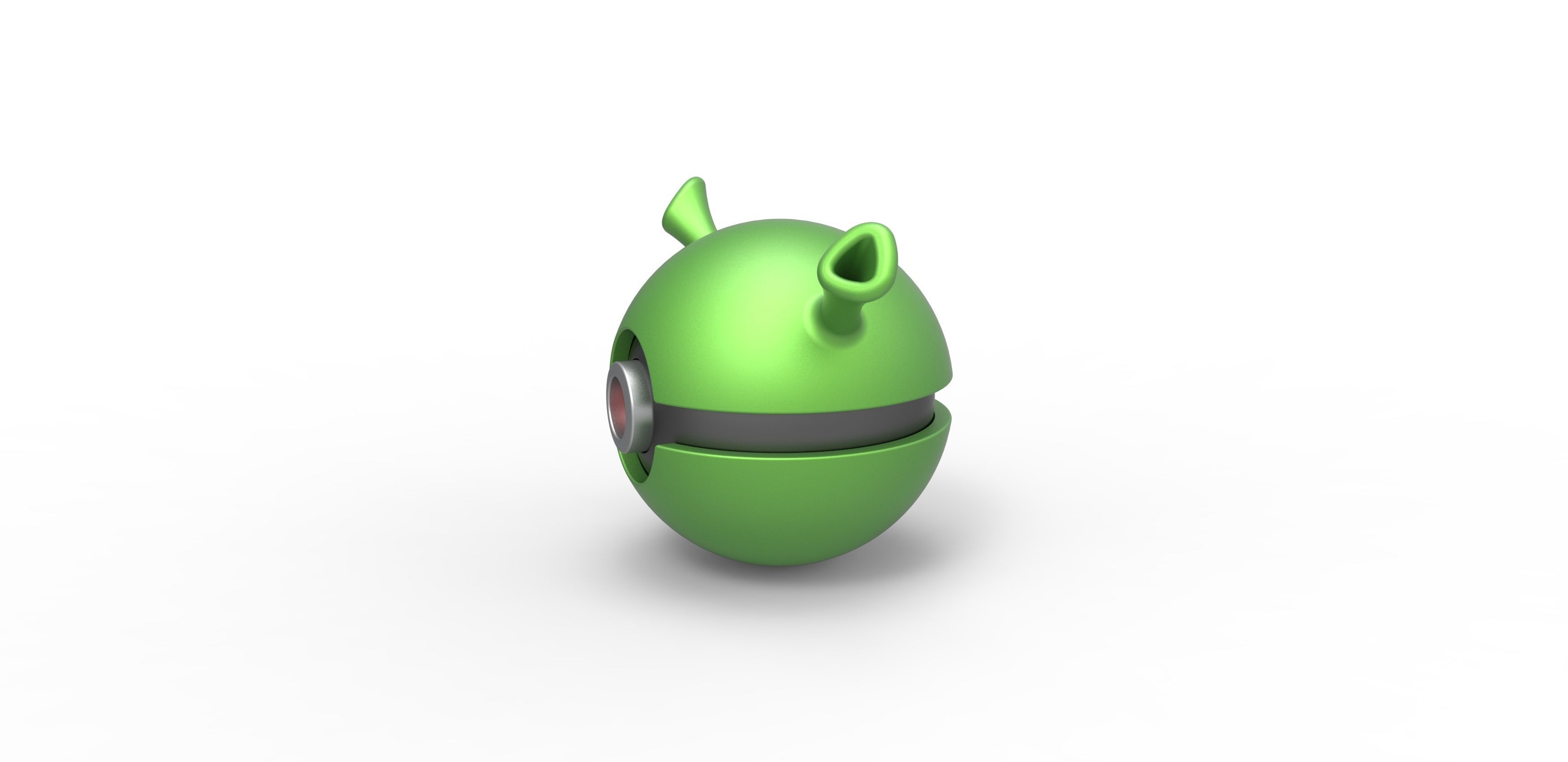 Shrek orb 3D print model_5