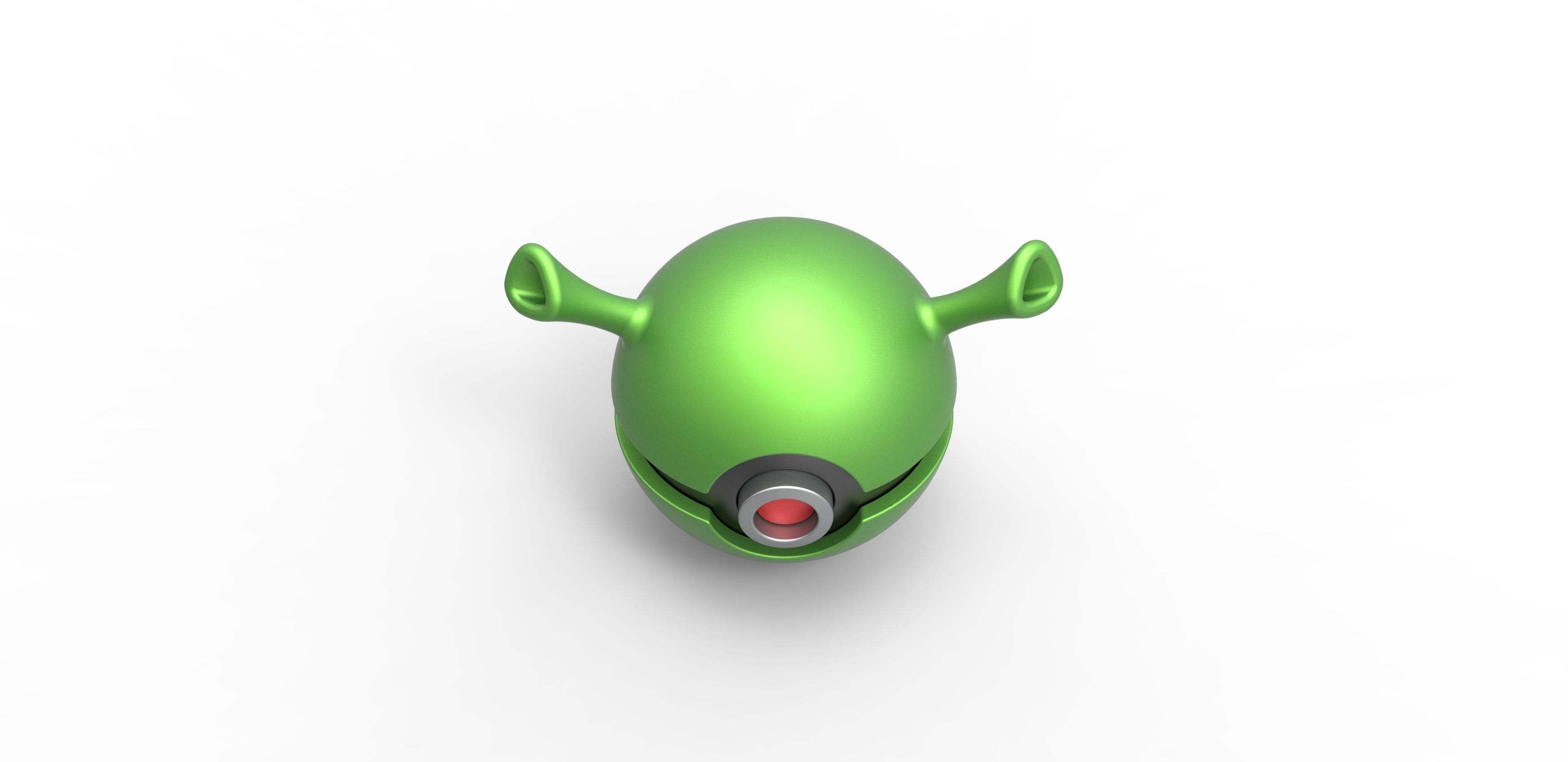 Shrek orb 3D print model_3