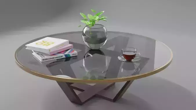 Glass Table tea table coffee table