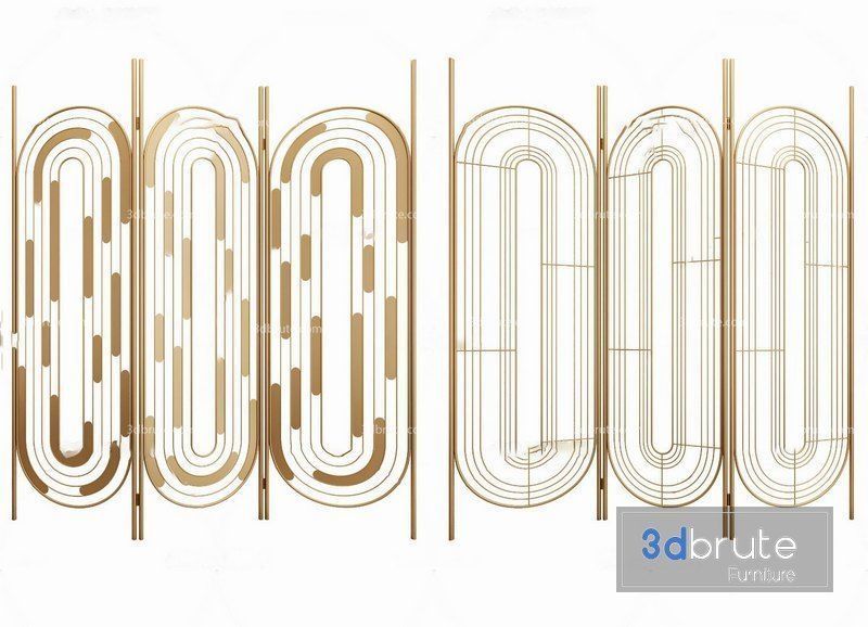 glass type  Low-poly 3D model_12