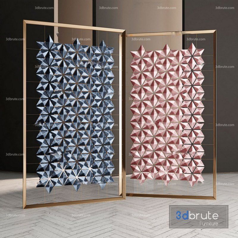 glass type  Low-poly 3D model_15