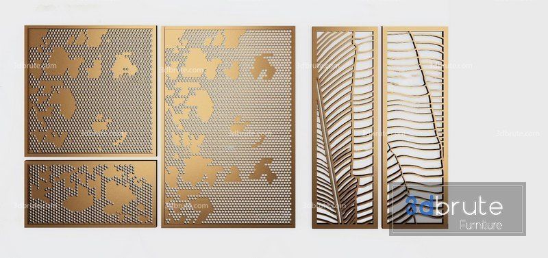 glass type  Low-poly 3D model_17