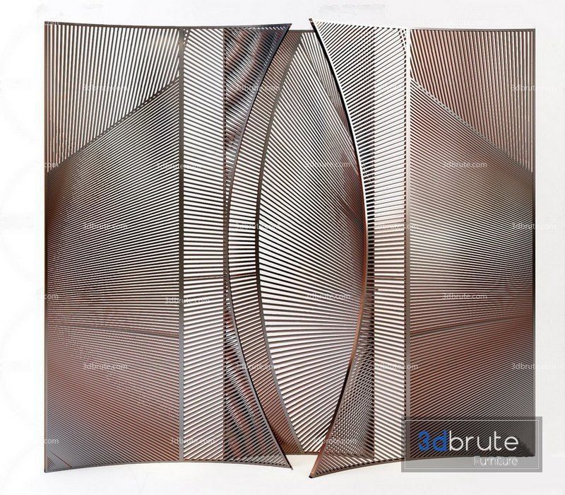 glass type  Low-poly 3D model_20