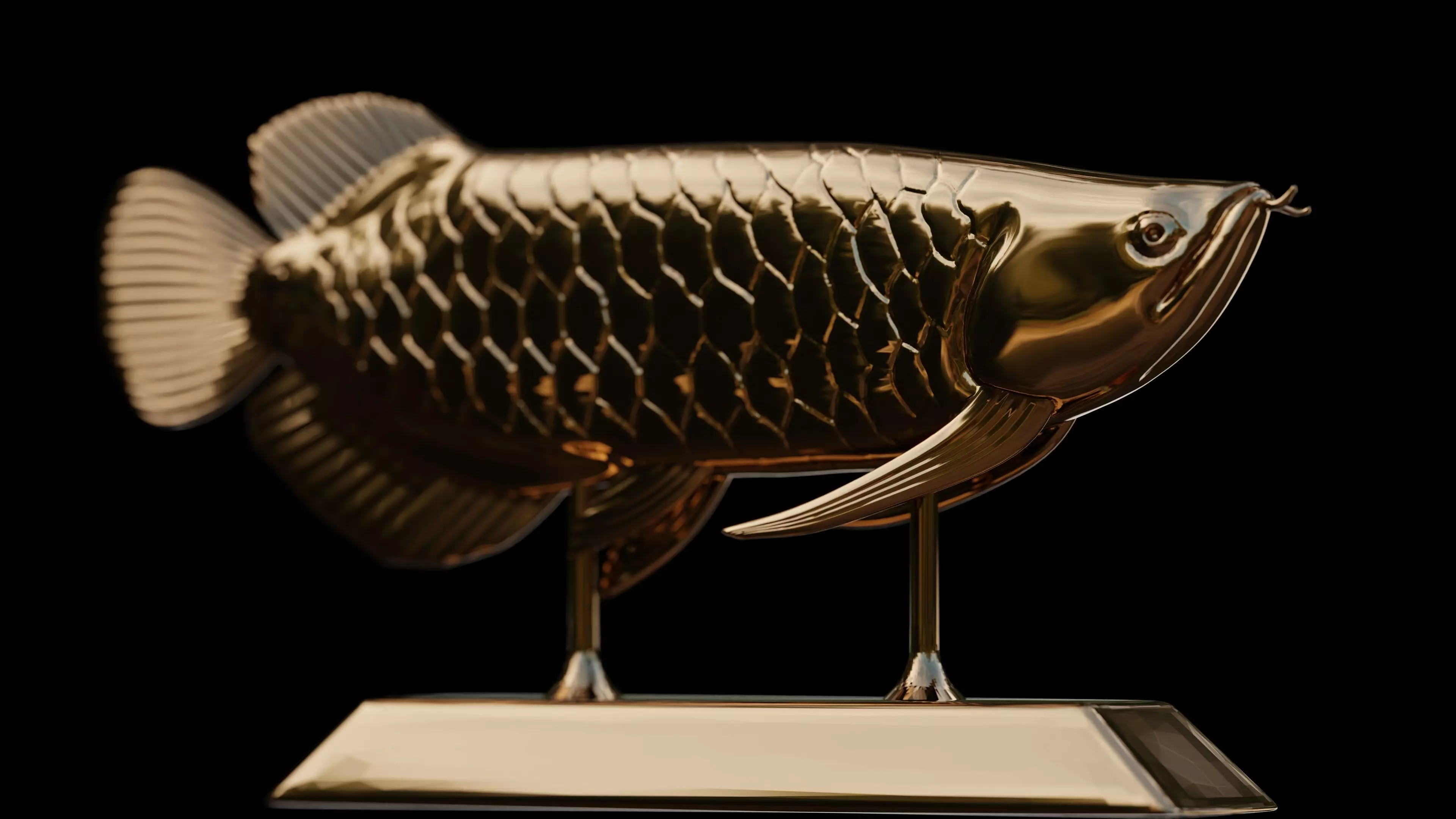 Arrowana Model for 3d printing Free 3D print model