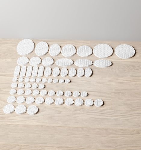 Cracked Marble Base Set 3D print model