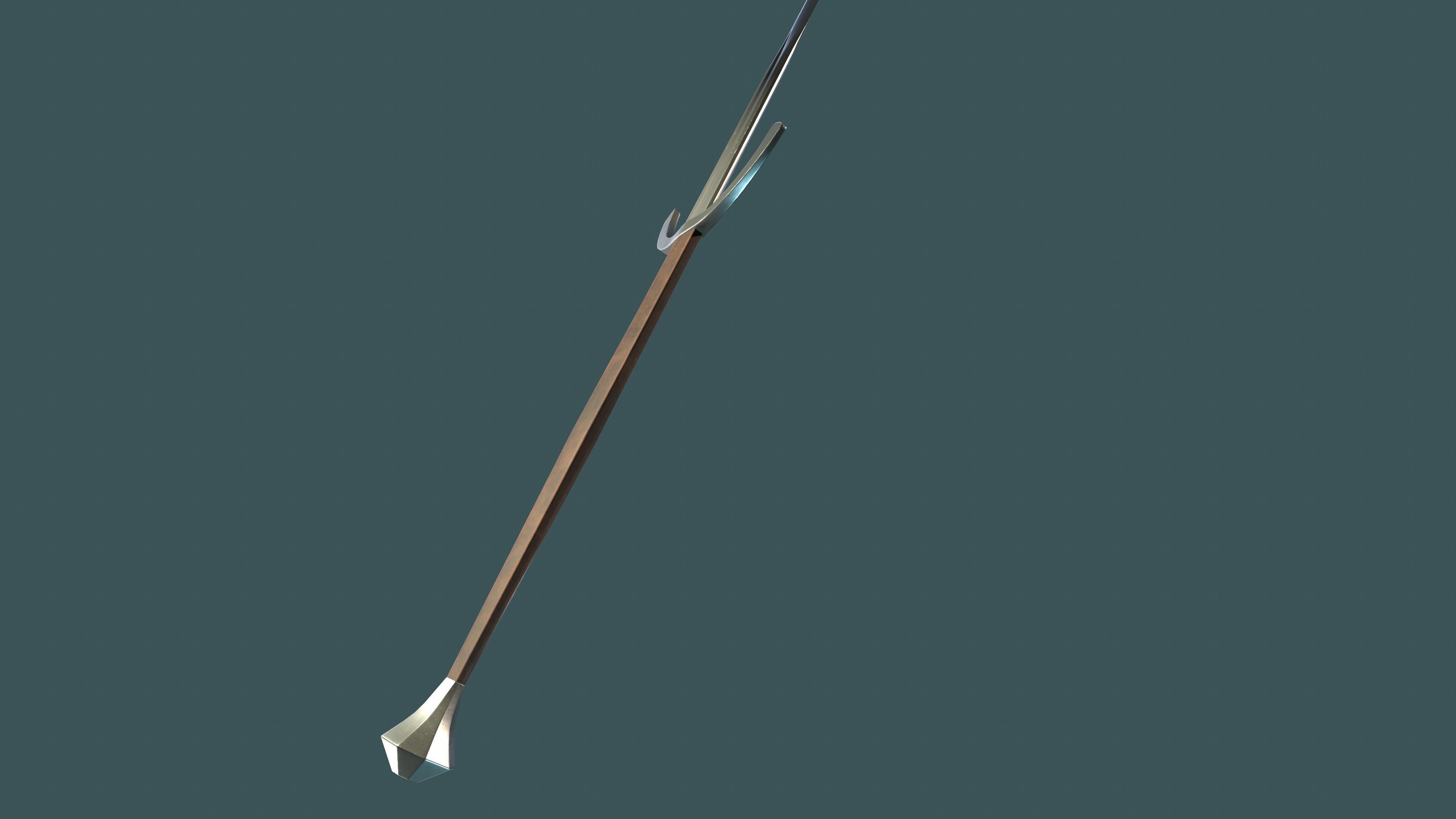 Albion Dane Medieval Sword PBR game ready Low-poly 3D model_5
