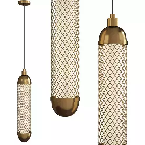 Hayes 1 Light Pendant Light Low-poly 3D model