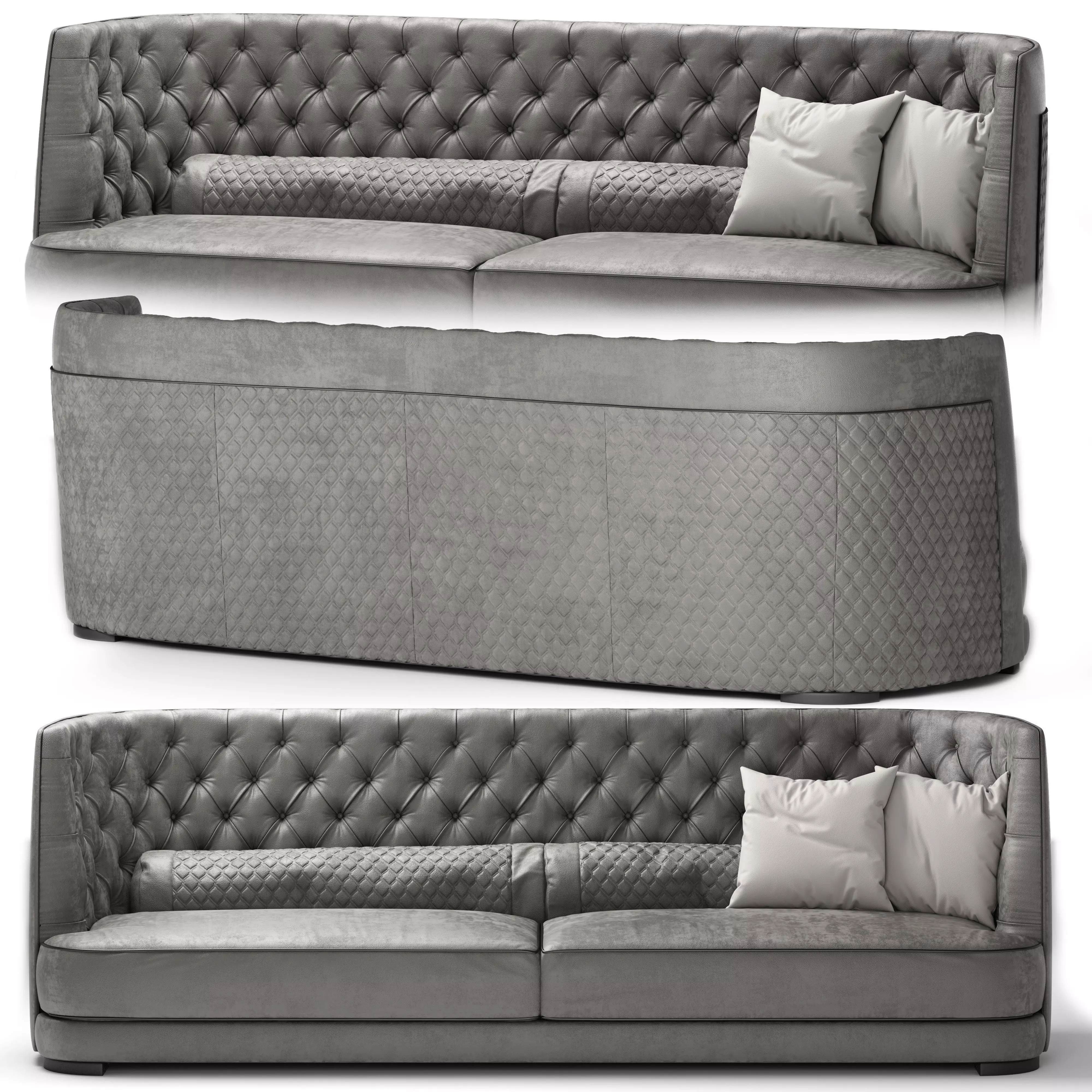 Sofa Greppi Vittoria Frigerio 3D model