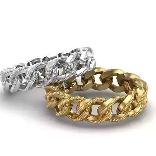 Cuban Ring 3D Printable Model