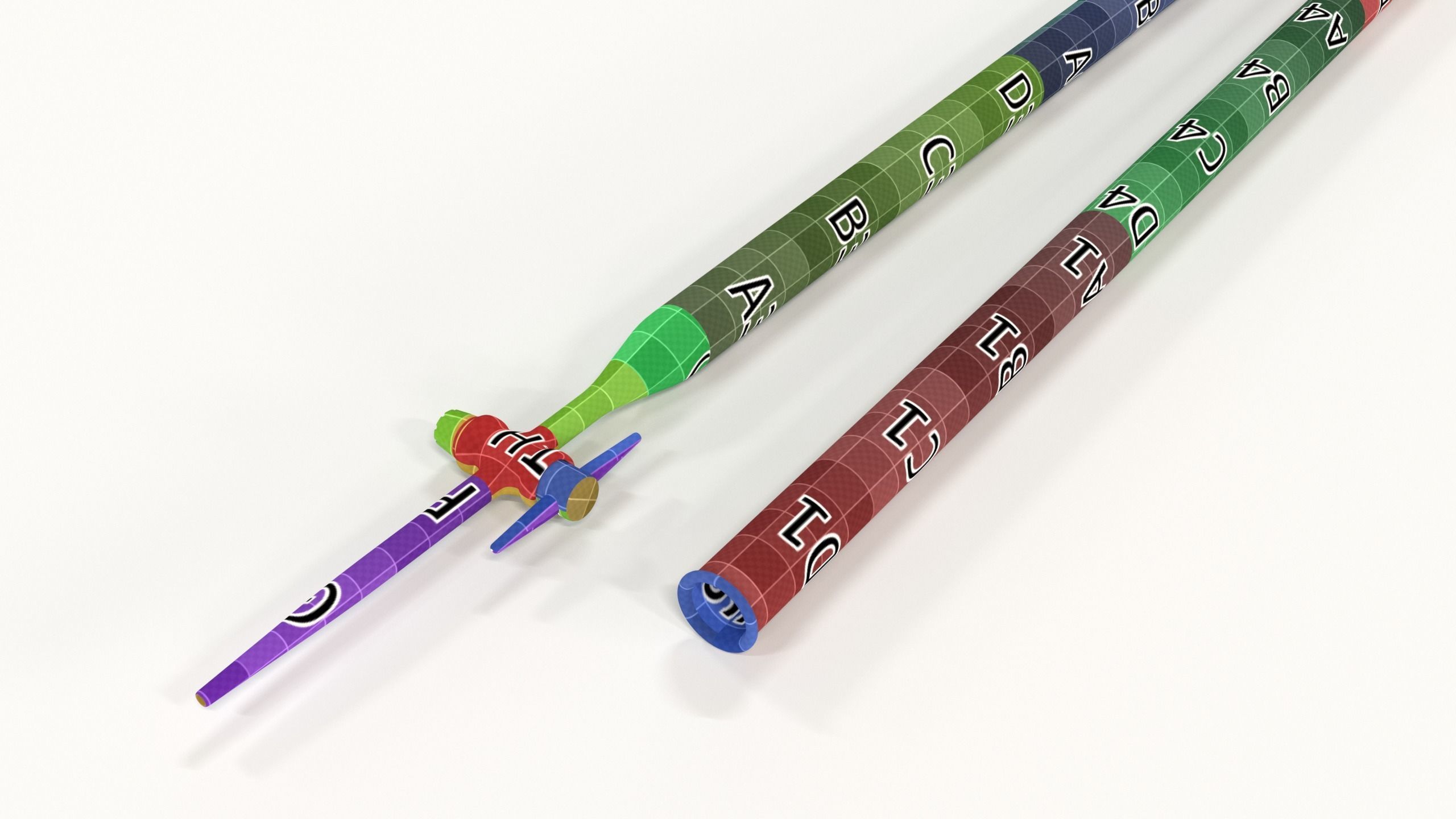 Burette 3D model_8