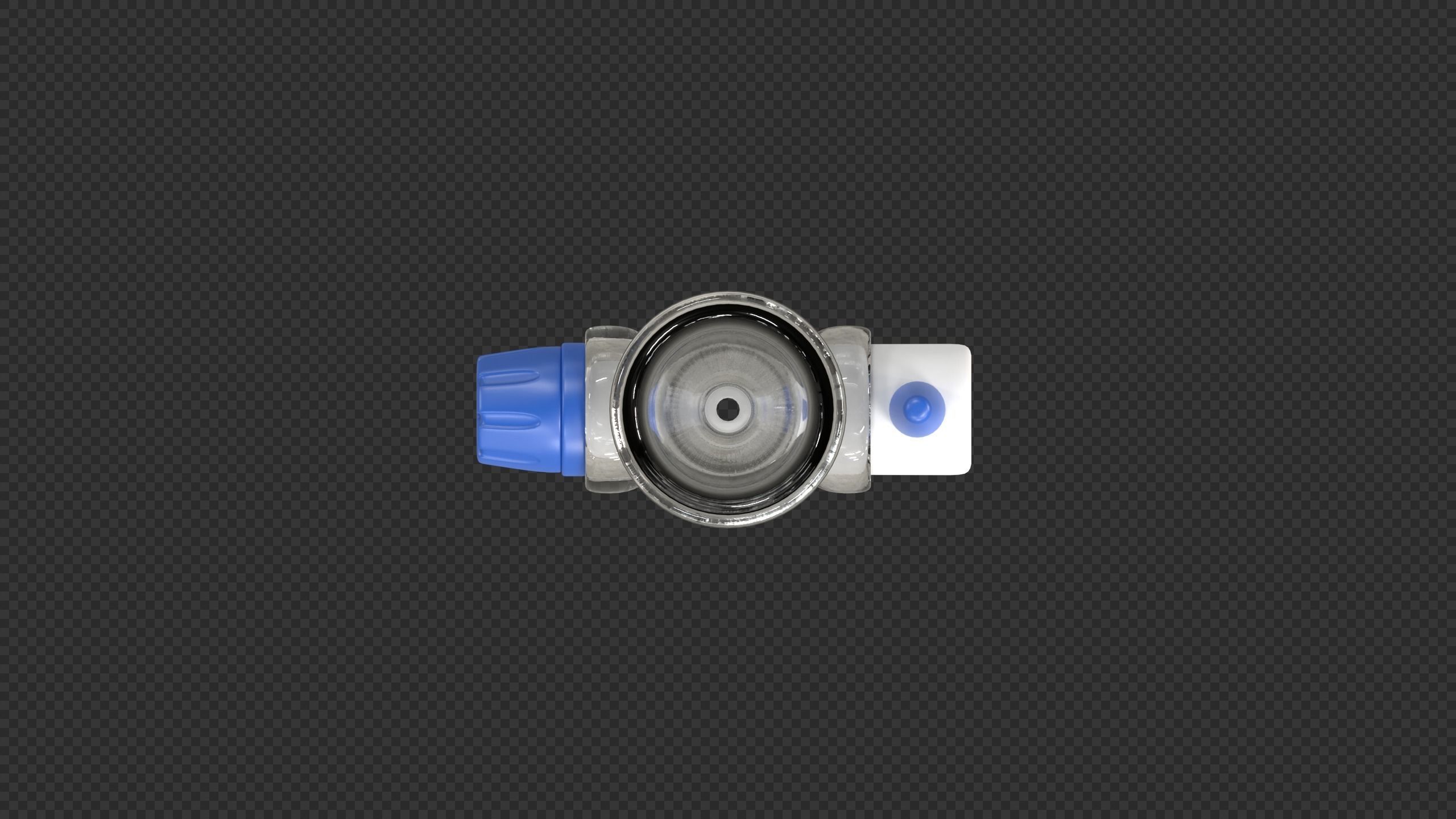 Burette 3D model_6