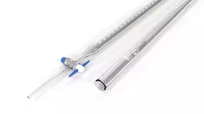 Burette 3D model