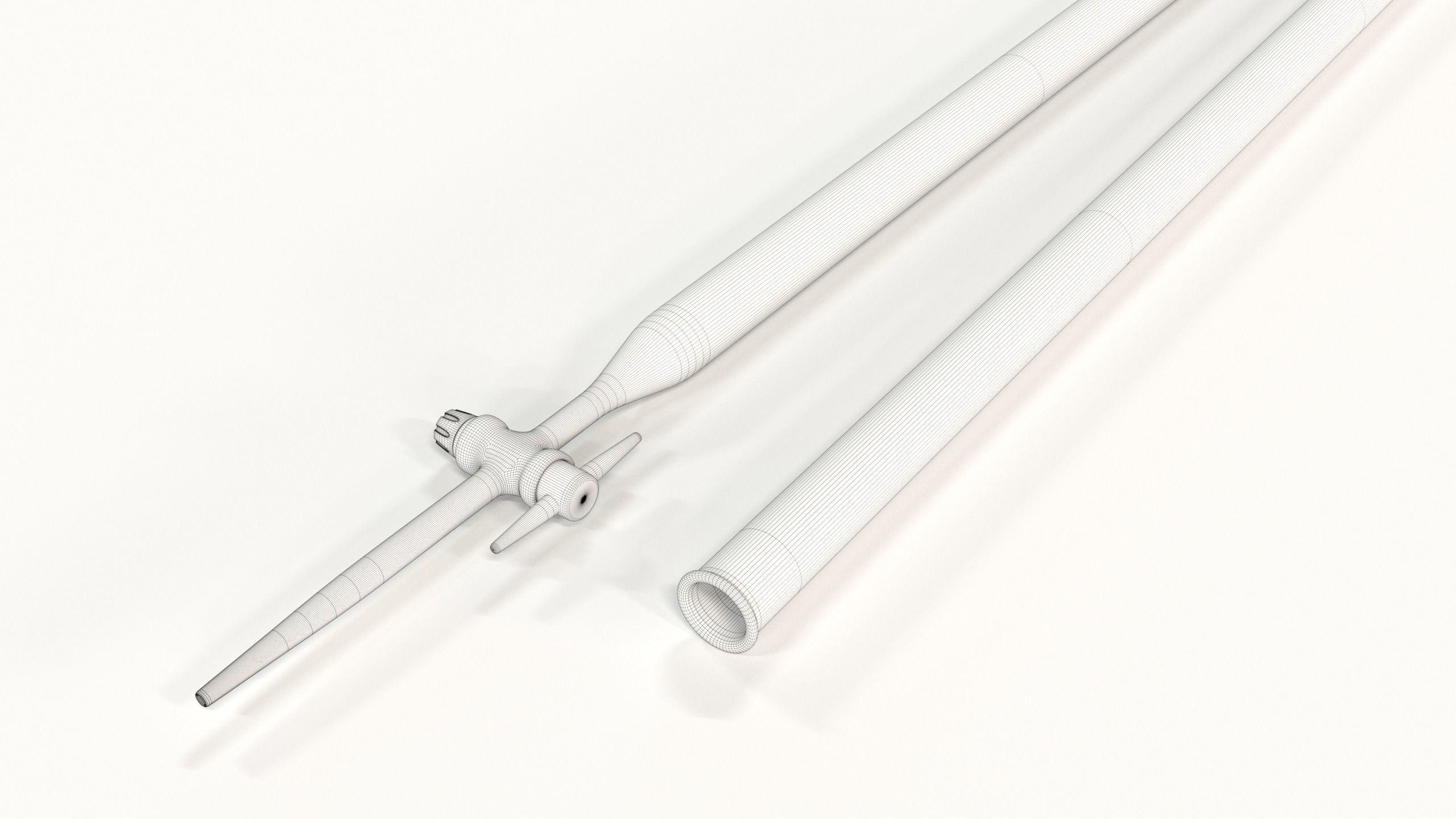 Burette 3D model_7