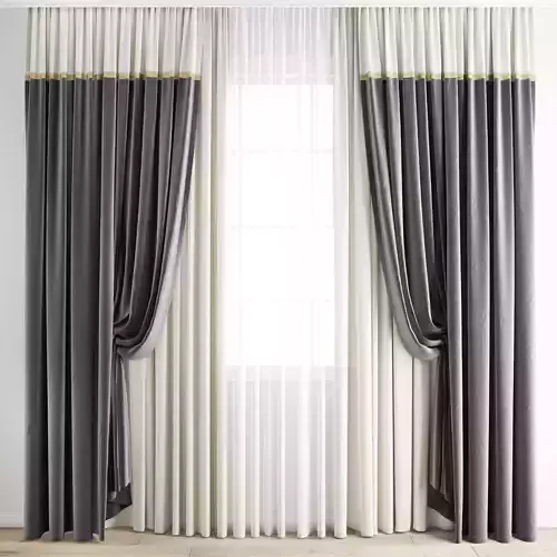 Curtain 245 3D model