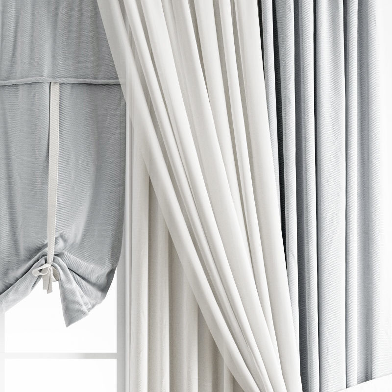 Curtain 246 3D model_7