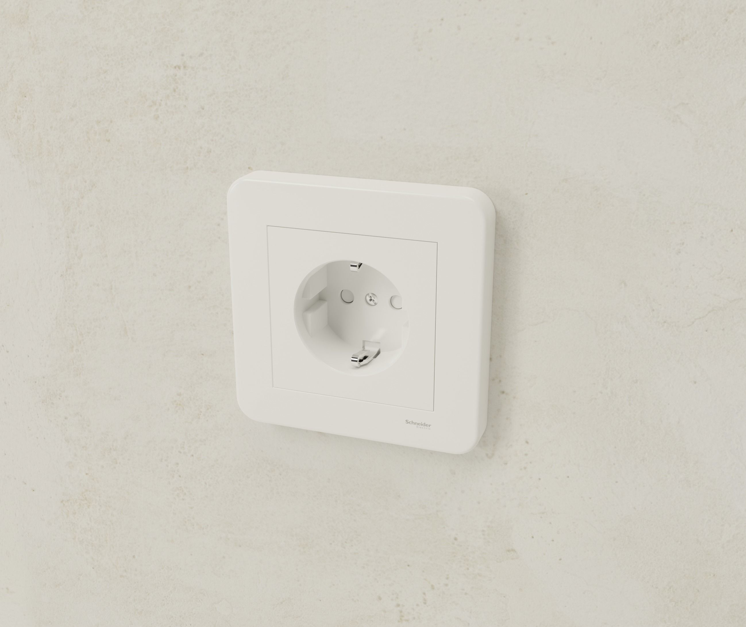 Pack of electrical outlets and switches 3D model_6