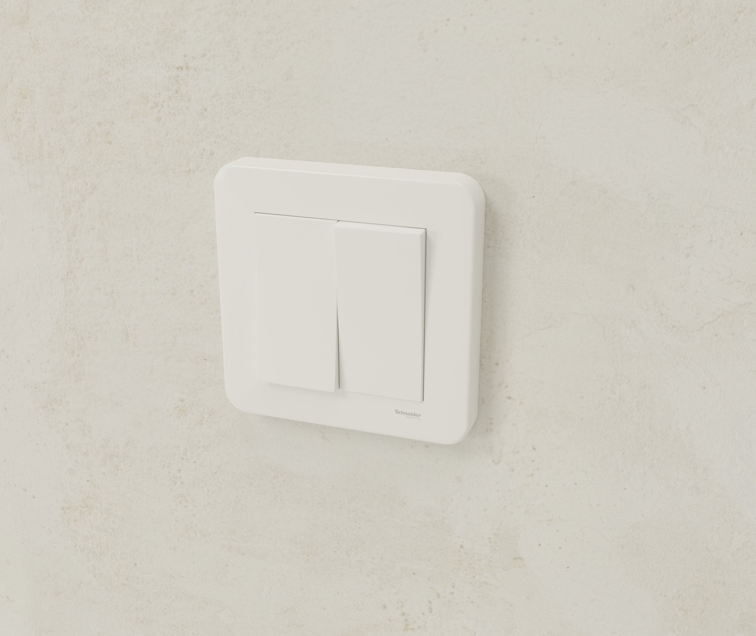 Pack of electrical outlets and switches 3D model_8