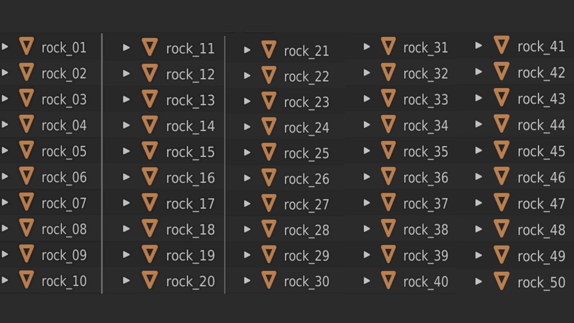 Low Poly Rocks and Stones Big Pack Low-poly 3D model_20