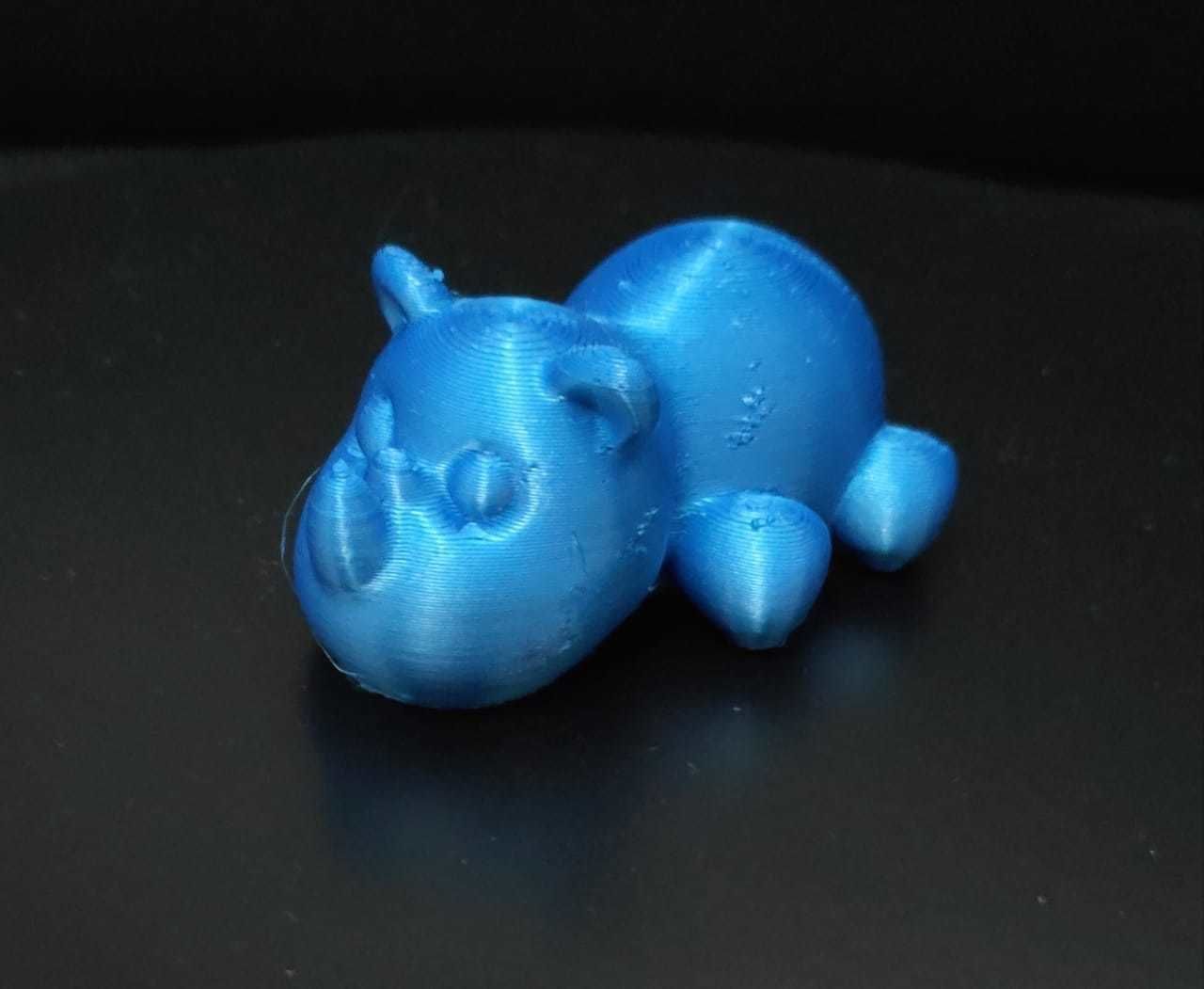 Rhino Lying Down 3D print model_8