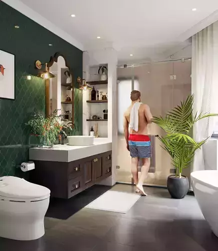 Barthroom interior -Vray sketchup