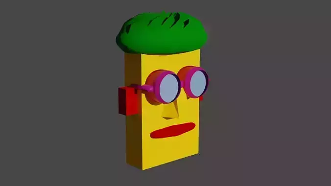Nft Rigged Plank Character