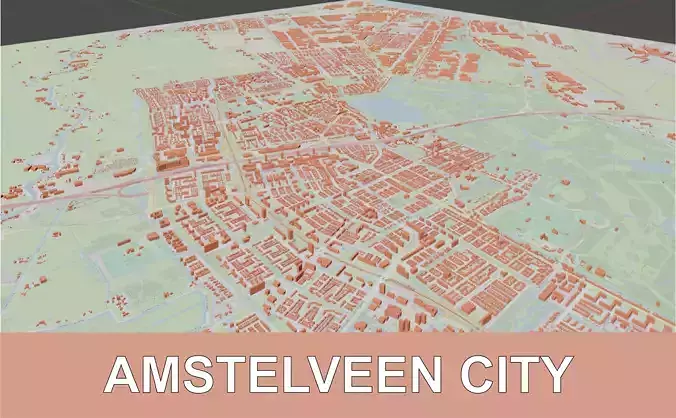 Amstelveen Netherlands CITY BUILDINGS