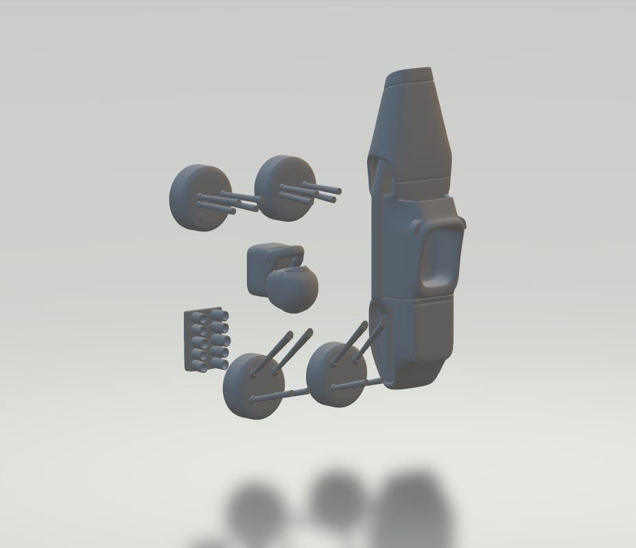 Car Toy 3D Print Model 3D print model_3