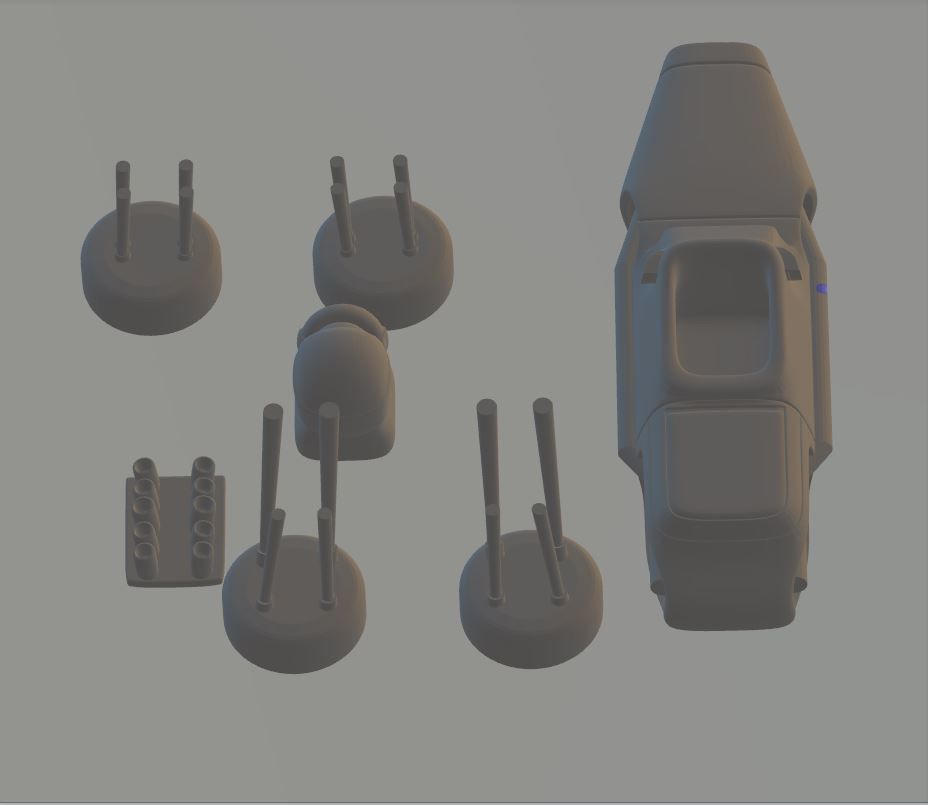 Car Toy 3D Print Model 3D print model_2