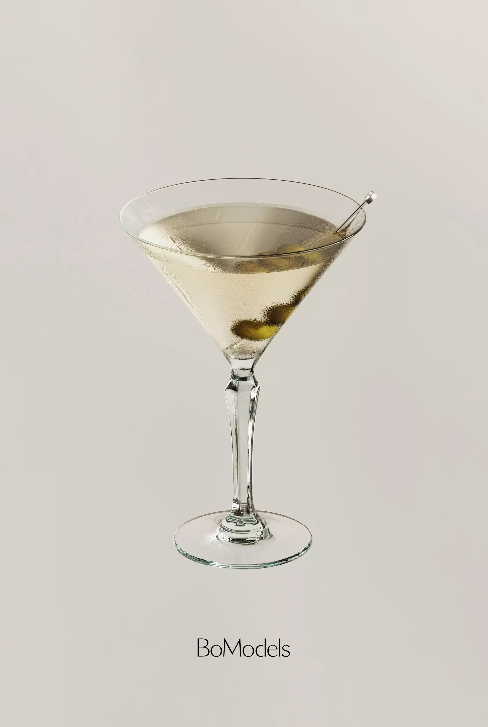 Cocktail Dry Martini 3D model