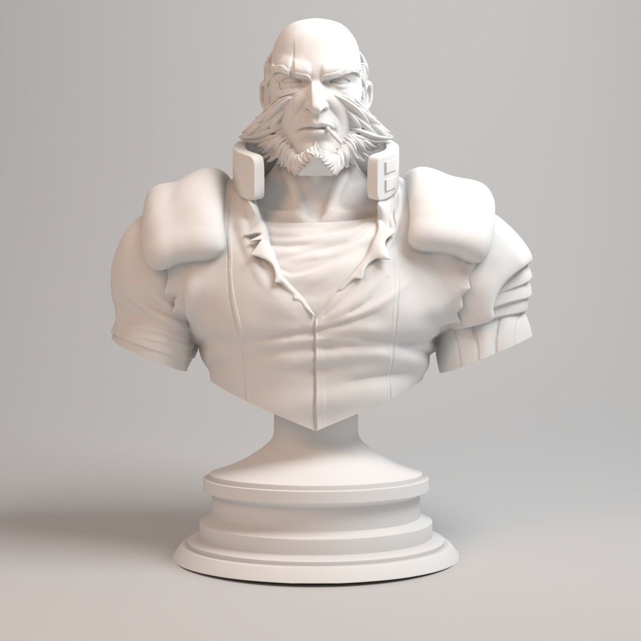 Anime Classics Cowboy Bebop - Jet 3D print model_7