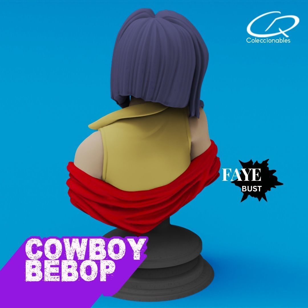 Anime Classics Cowboy Bebop - Faye 3D print model_1