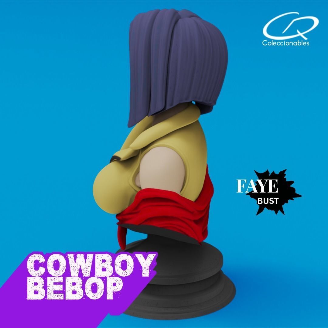Anime Classics Cowboy Bebop - Faye 3D print model_5